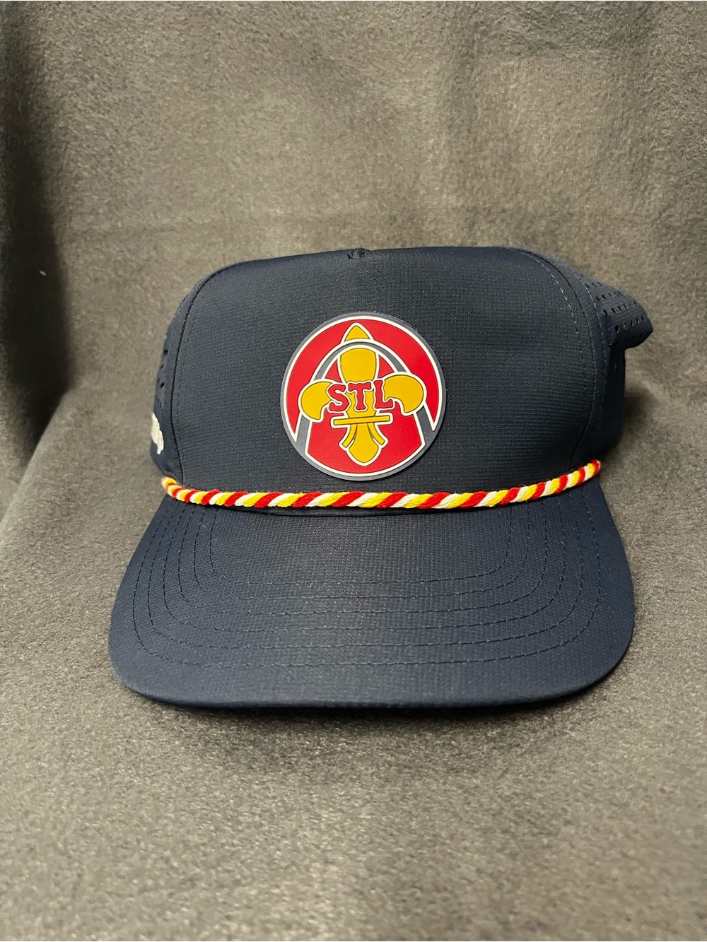 Blue men’s QuikTrip Cardinal’s Hat